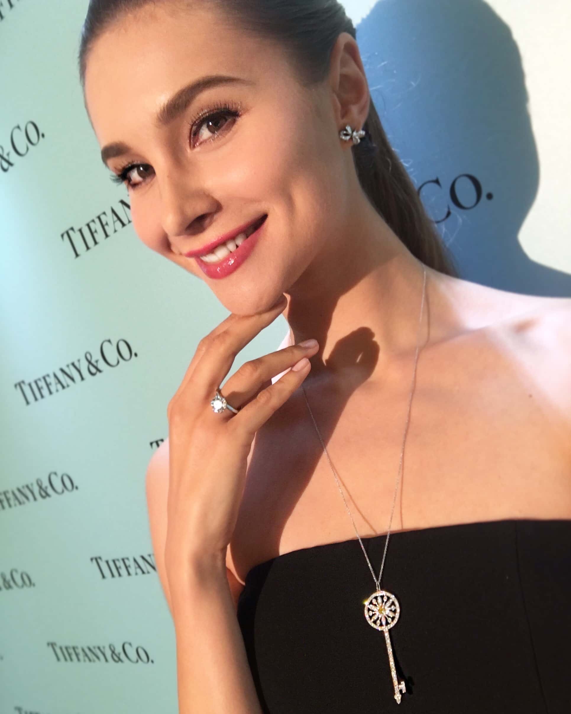 Nataliya Kovaleva - Modelling for Tiffany & Co